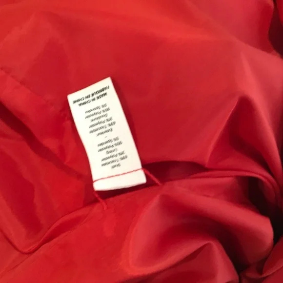 Cinq à Sept Red Ruffle Mini Dress - Picture 7 of 8